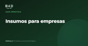 Guía de insumos de limpieza para empresas y negocios