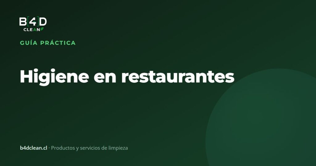 Higiene en restaurantes