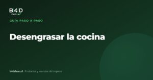 Cómo desengrasar la cocina paso a paso