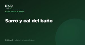 Cómo eliminar el sarro y la cal del baño
