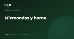 Cómo limpiar el microondas y el horno paso a paso