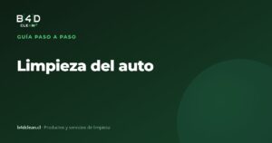 Cómo limpiar el interior del auto paso a paso