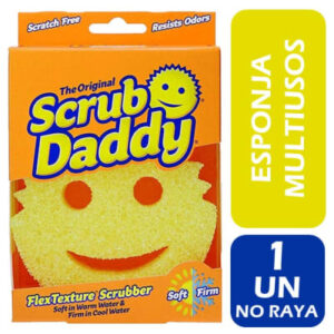 Esponja de limpieza Scrub Daddy, una unidad.