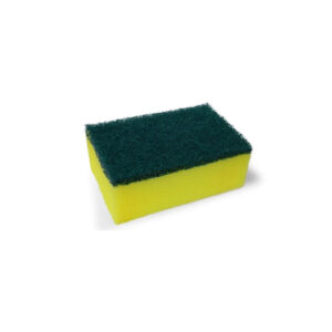 Esponja verde-amarillo
