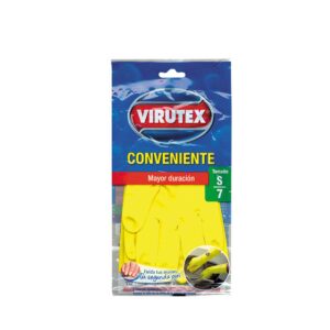 Guantes amarillos Virutex talla M x par